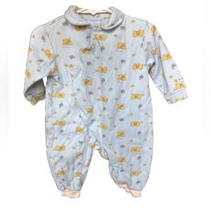 Disney Blue Onesie with Baby Pooh